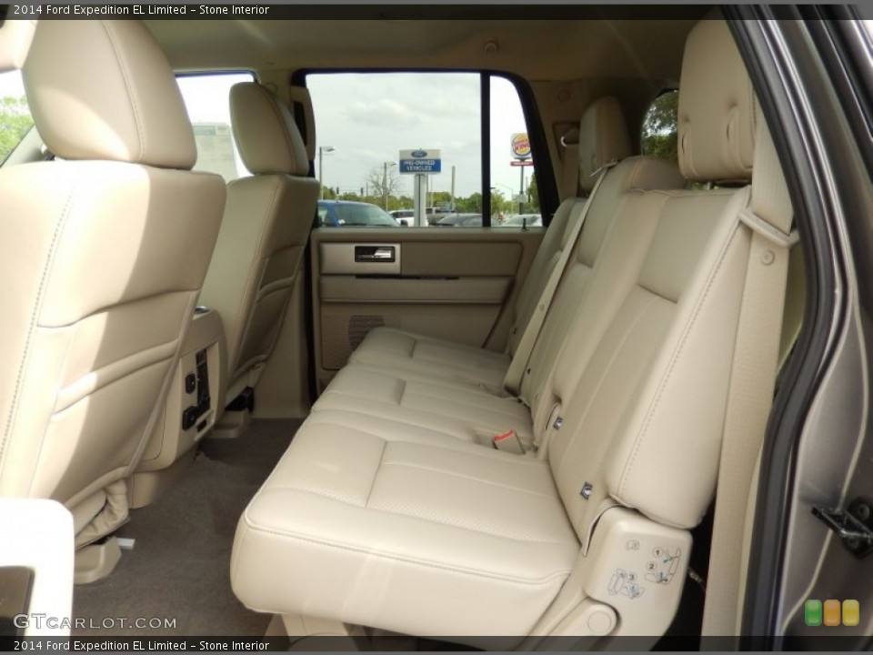 Stone Interior Rear Seat For The 2014 Ford Expedition El