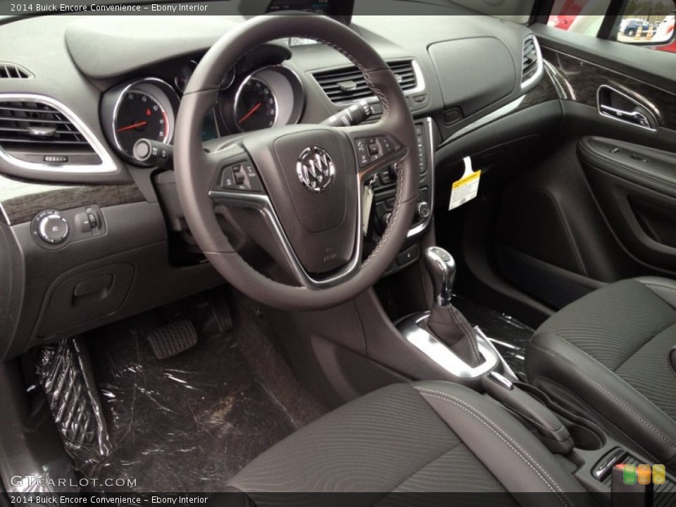 Ebony Interior Photo for the 2014 Buick Encore Convenience #91960856