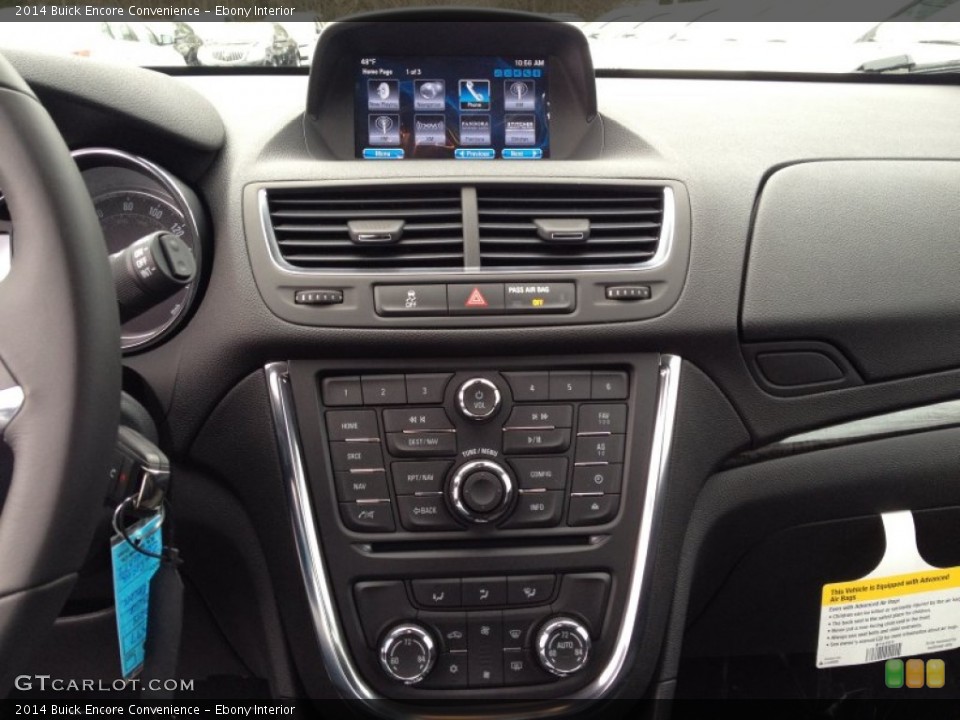 Ebony Interior Controls for the 2014 Buick Encore Convenience #91960925