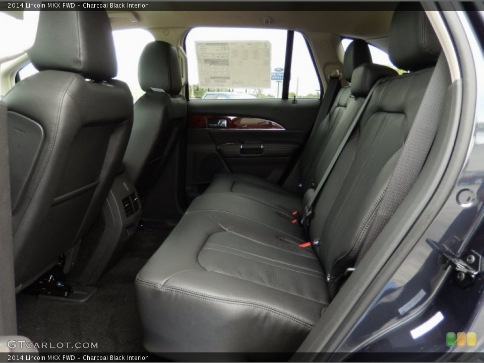 Charcoal Black Interior Rear Seat for the 2014 Lincoln MKX FWD #91961927