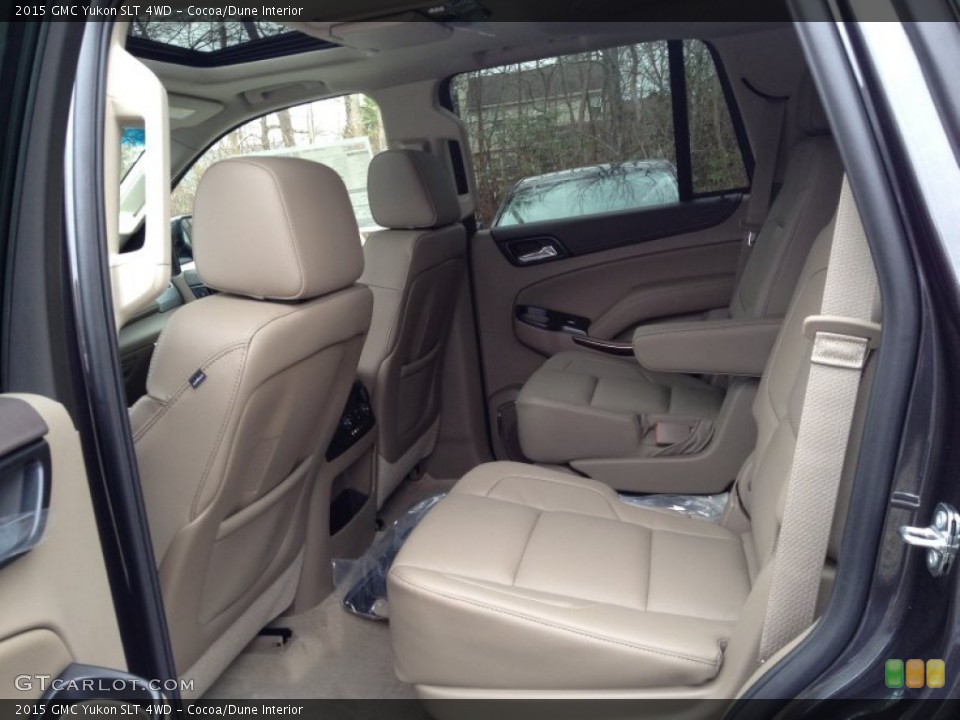 Cocoa/Dune Interior Rear Seat for the 2015 GMC Yukon SLT 4WD #91962392