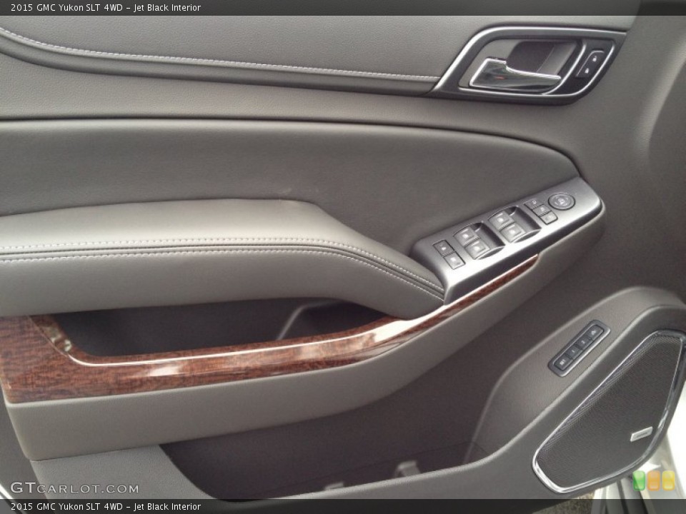 Jet Black Interior Door Panel for the 2015 GMC Yukon SLT 4WD #91962893