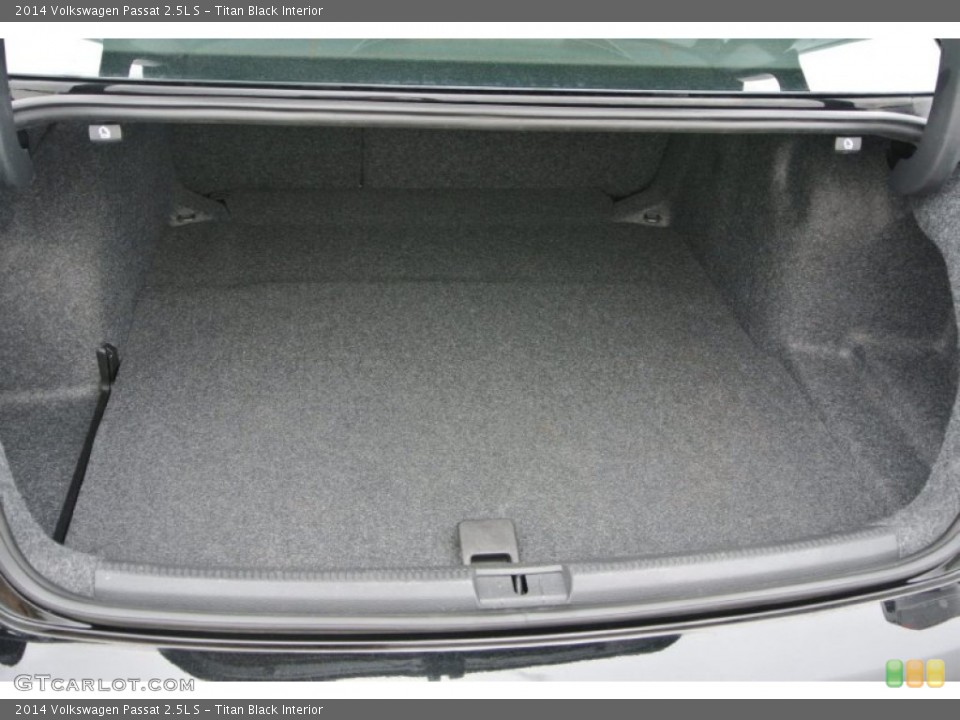 Titan Black Interior Trunk for the 2014 Volkswagen Passat 2.5L S #91974170
