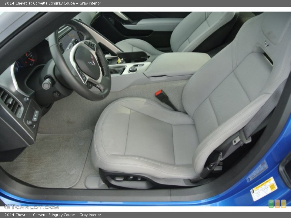 Gray Interior Photo for the 2014 Chevrolet Corvette Stingray Coupe #91975001
