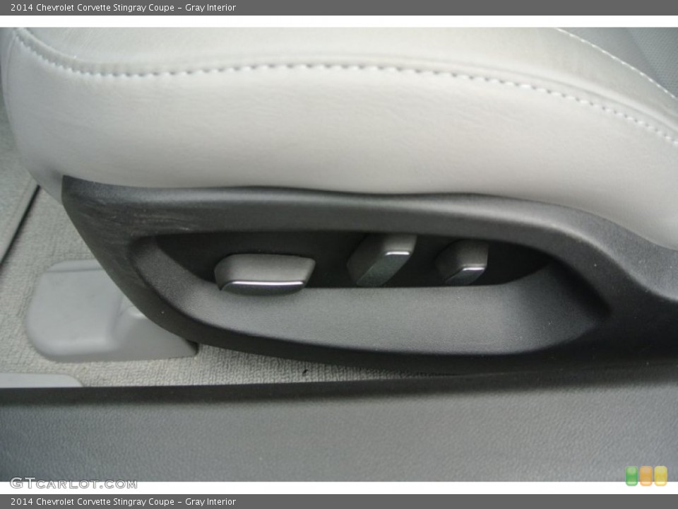 Gray Interior Front Seat for the 2014 Chevrolet Corvette Stingray Coupe #91975018
