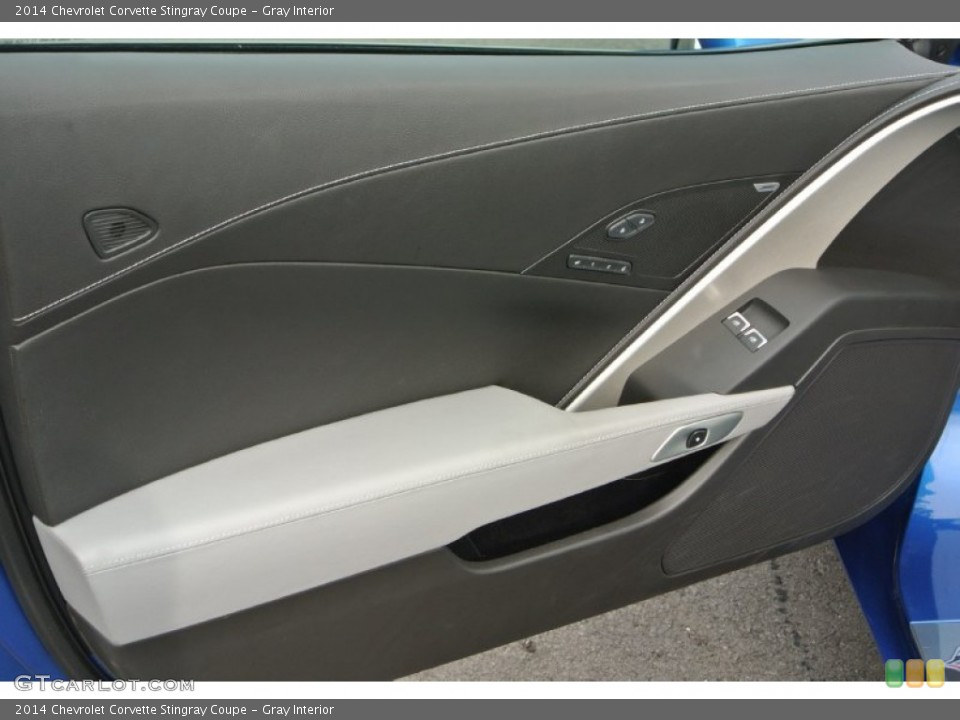 Gray Interior Door Panel for the 2014 Chevrolet Corvette Stingray Coupe #91975027