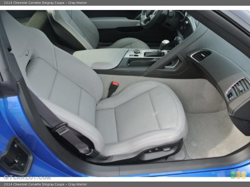 Gray Interior Front Seat for the 2014 Chevrolet Corvette Stingray Coupe #91975118