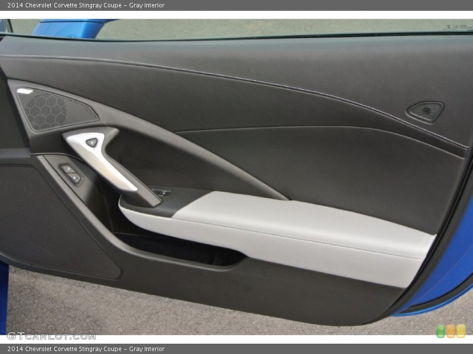 Gray Interior Door Panel for the 2014 Chevrolet Corvette Stingray Coupe #91975126