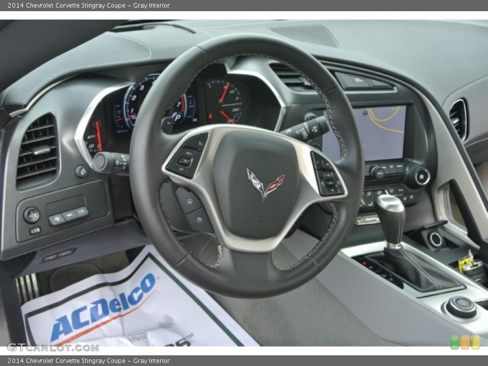 Gray Interior Dashboard for the 2014 Chevrolet Corvette Stingray Coupe #91975161