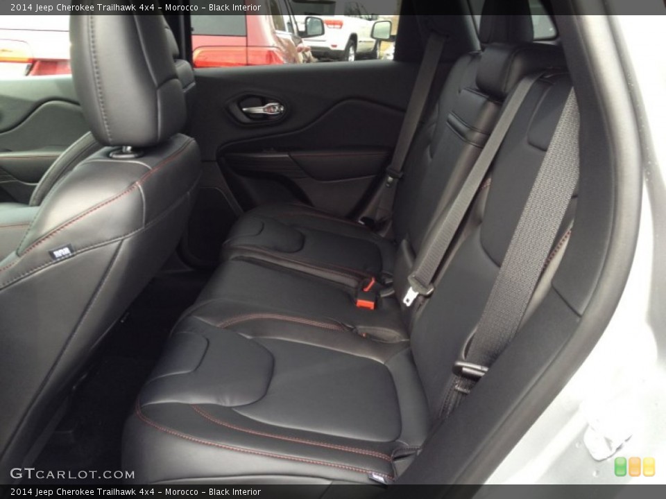 Morocco - Black Interior Rear Seat for the 2014 Jeep Cherokee Trailhawk 4x4 #91977857