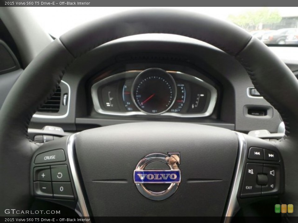 Off-Black Interior Steering Wheel for the 2015 Volvo S60 T5 Drive-E #91987875