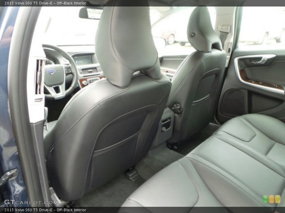 Off-Black Interior Rear Seat for the 2015 Volvo S60 T5 Drive-E #91987911