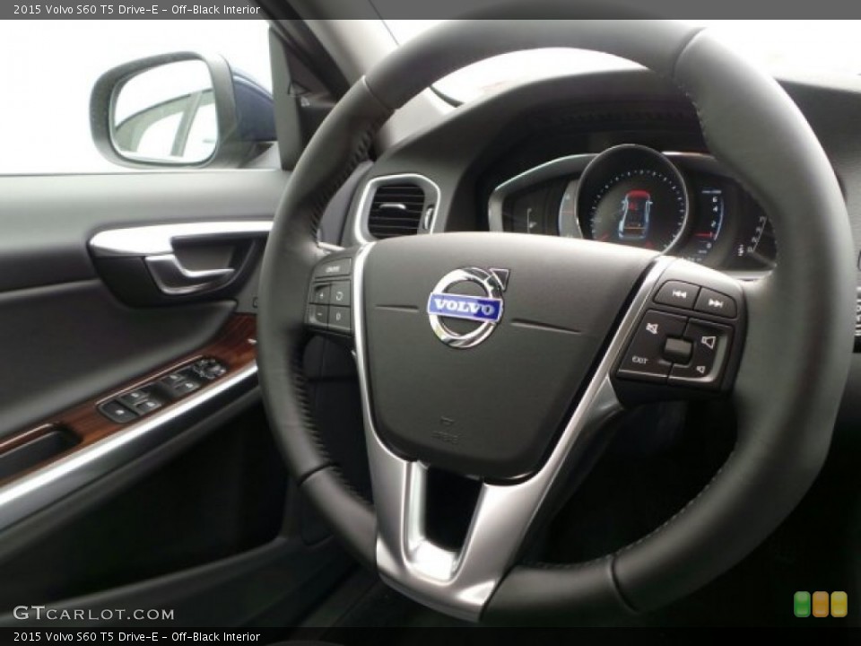 Off-Black Interior Steering Wheel for the 2015 Volvo S60 T5 Drive-E #91987965