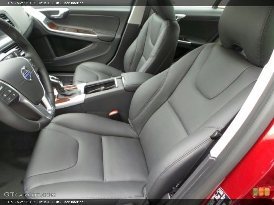 Off-Black Interior Front Seat for the 2015 Volvo S60 T5 Drive-E #91988295