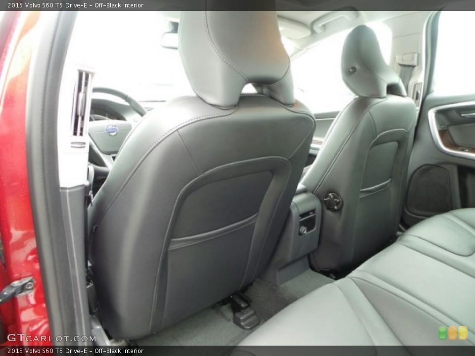 Off-Black Interior Rear Seat for the 2015 Volvo S60 T5 Drive-E #91988469