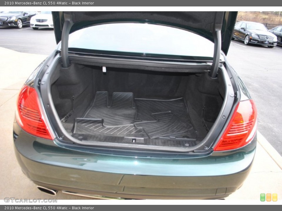Black Interior Trunk for the 2010 Mercedes-Benz CL 550 4Matic #91988916