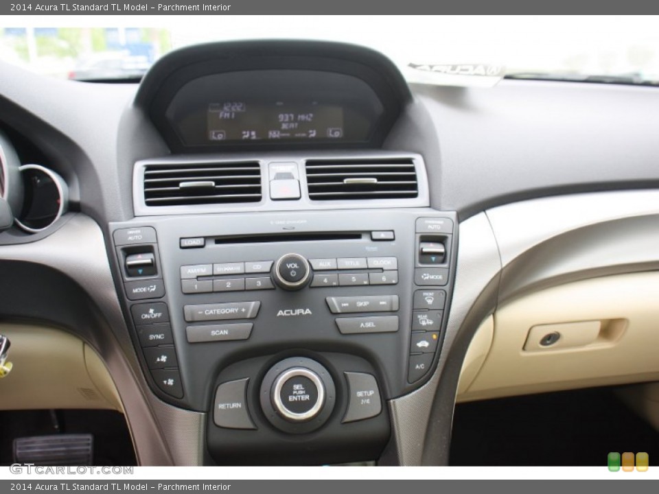 Parchment Interior Controls for the 2014 Acura TL  #91997757