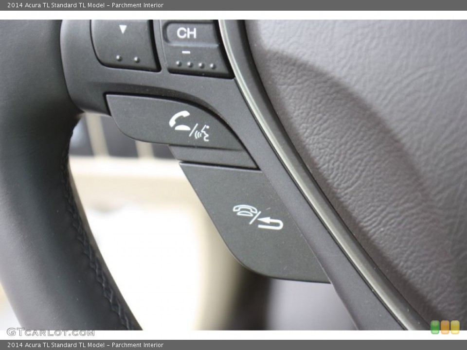 Parchment Interior Controls for the 2014 Acura TL  #91997904