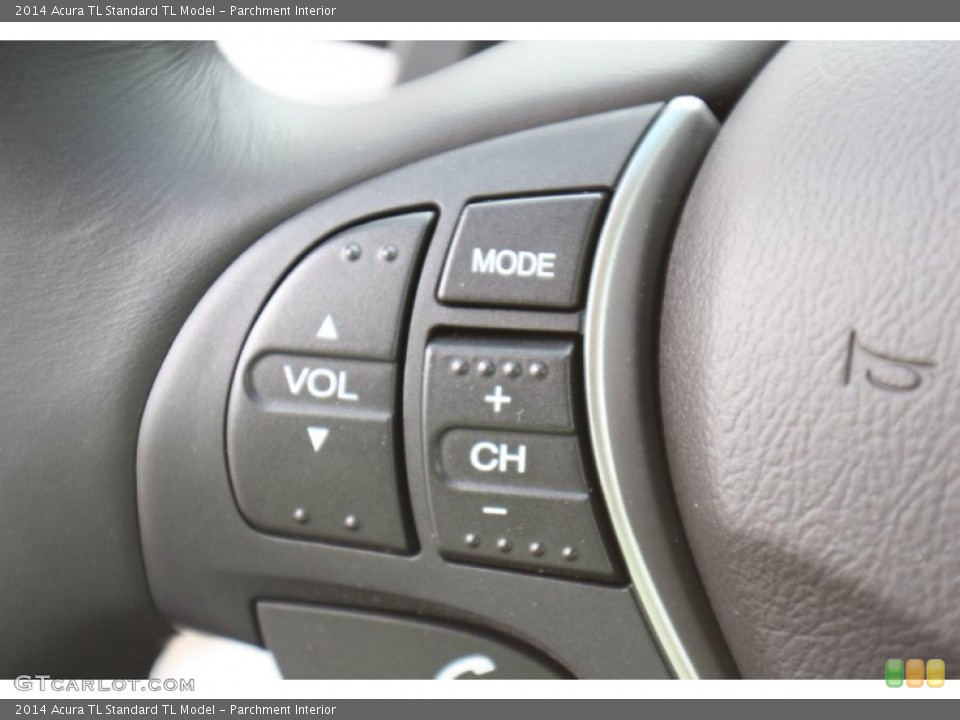 Parchment Interior Controls for the 2014 Acura TL  #91997916