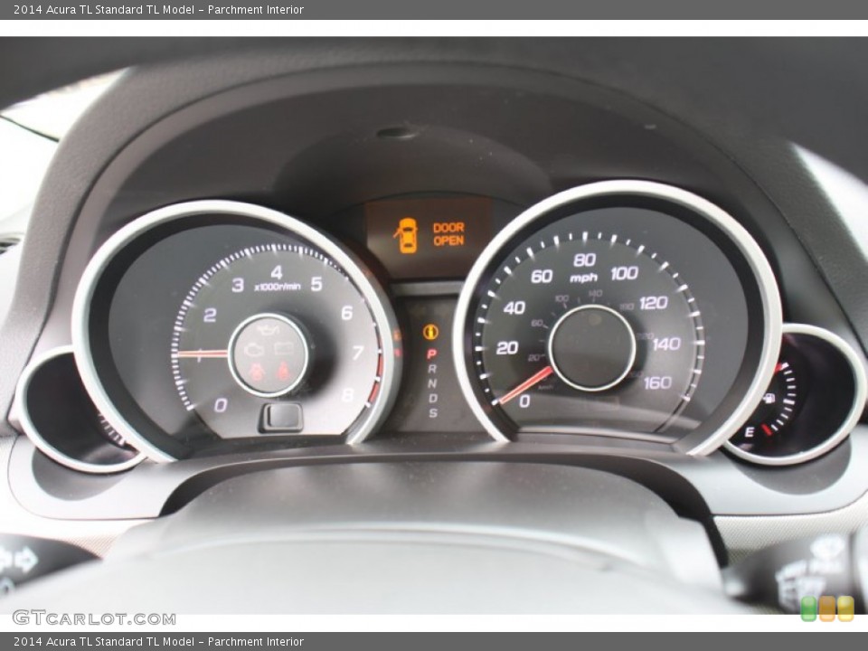 Parchment Interior Gauges for the 2014 Acura TL  #91997934