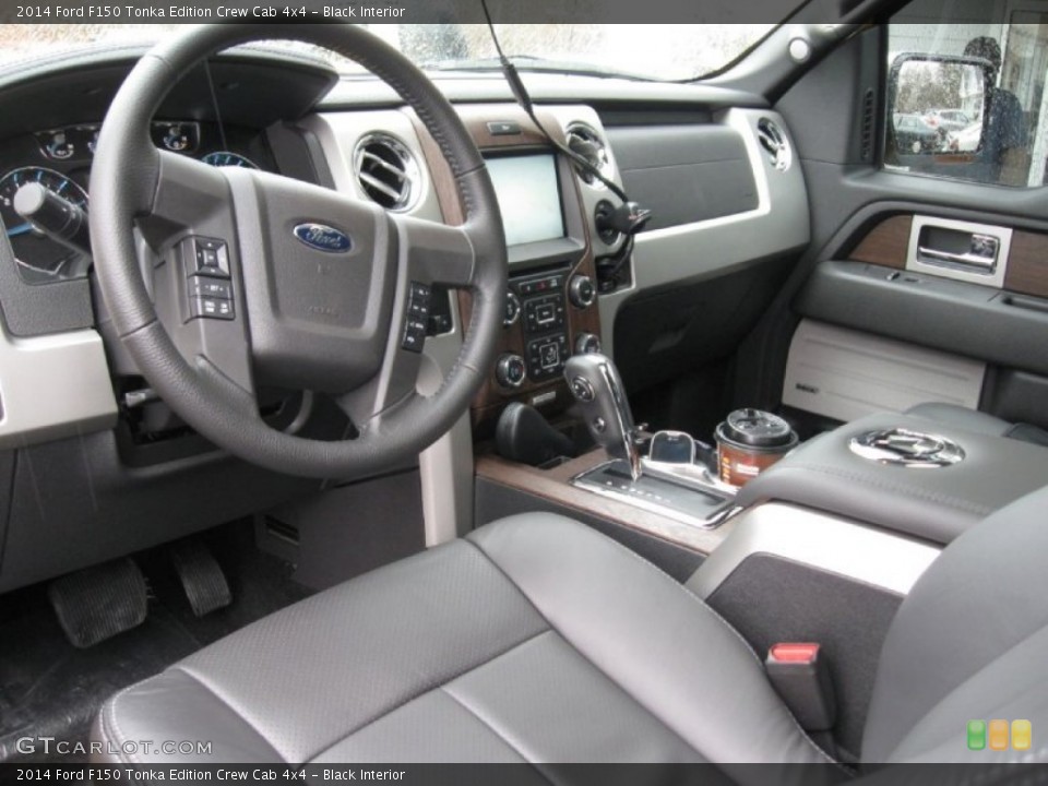 Black Interior Photo for the 2014 Ford F150 Tonka Edition Crew Cab 4x4 #92003282