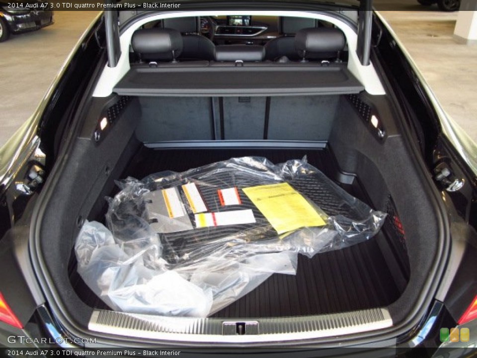 Black Interior Trunk for the 2014 Audi A7 3.0 TDI quattro Premium Plus #92008946