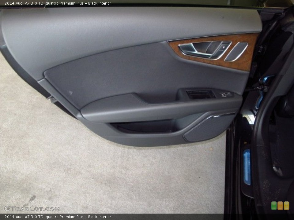Black Interior Door Panel for the 2014 Audi A7 3.0 TDI quattro Premium Plus #92009072