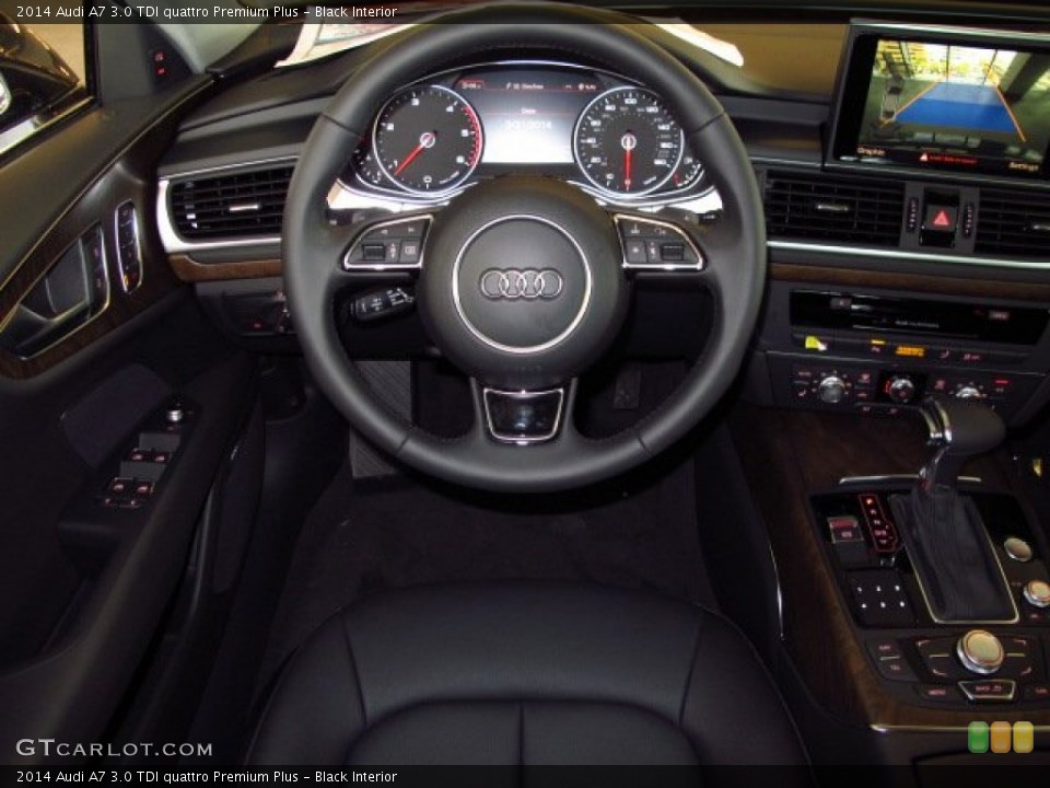 Black Interior Dashboard for the 2014 Audi A7 3.0 TDI quattro Premium Plus #92009117