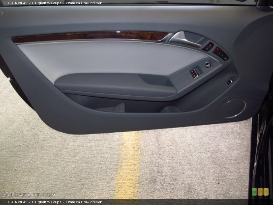 Titanium Gray Interior Door Panel for the 2014 Audi A5 2.0T quattro Coupe #92012963