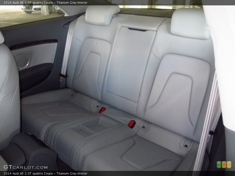 Titanium Gray Interior Rear Seat for the 2014 Audi A5 2.0T quattro Coupe #92013005