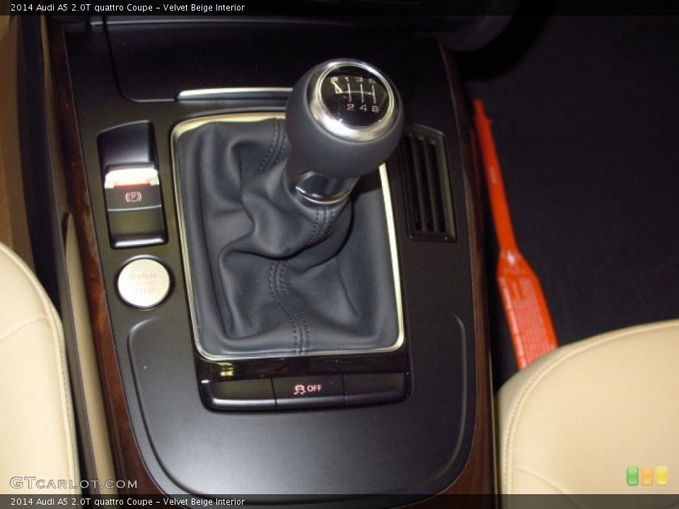 Velvet Beige Interior Transmission for the 2014 Audi A5 2.0T quattro Coupe #92013668