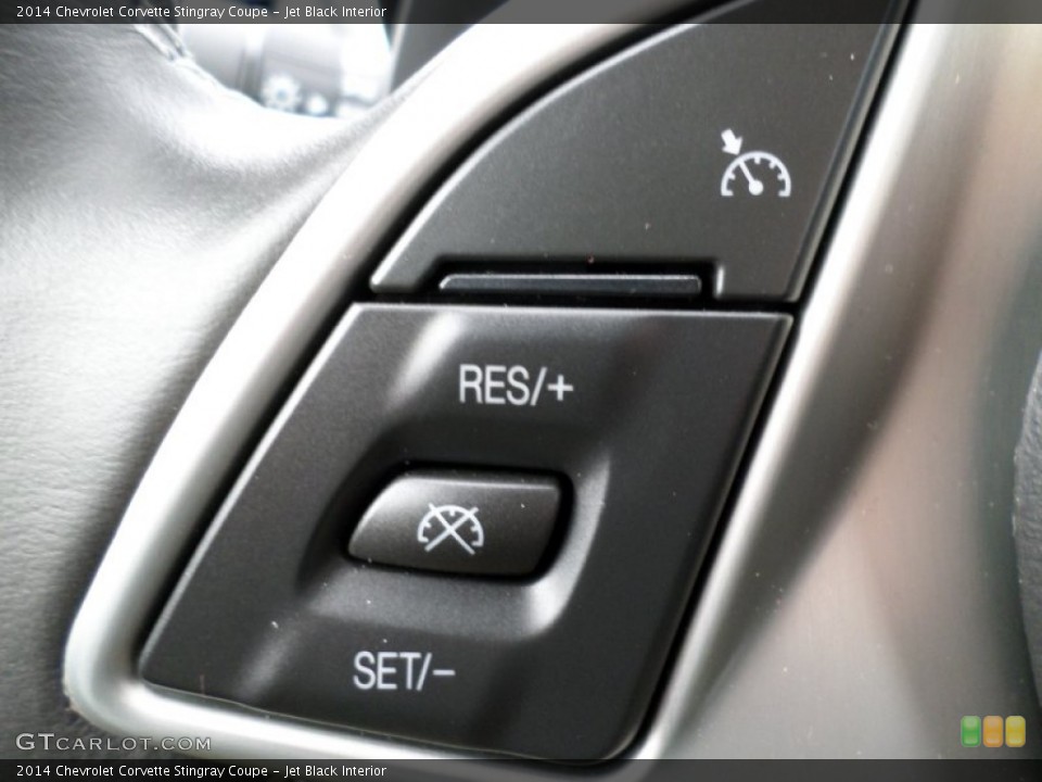Jet Black Interior Controls for the 2014 Chevrolet Corvette Stingray Coupe #92028290