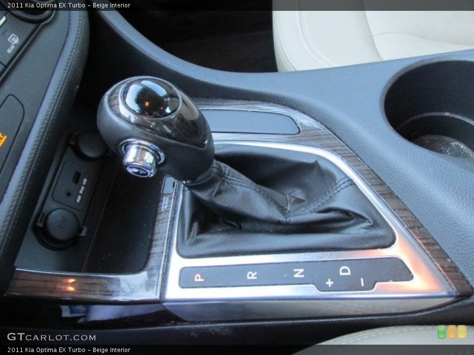Beige Interior Transmission for the 2011 Kia Optima EX Turbo #92028563