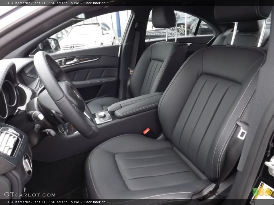 Black Interior Front Seat for the 2014 Mercedes-Benz CLS 550 4Matic Coupe #92036690