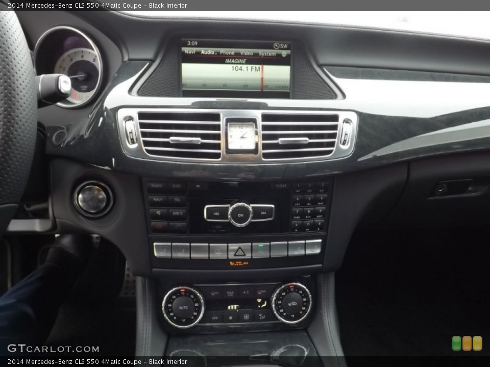 Black Interior Controls for the 2014 Mercedes-Benz CLS 550 4Matic Coupe #92036702
