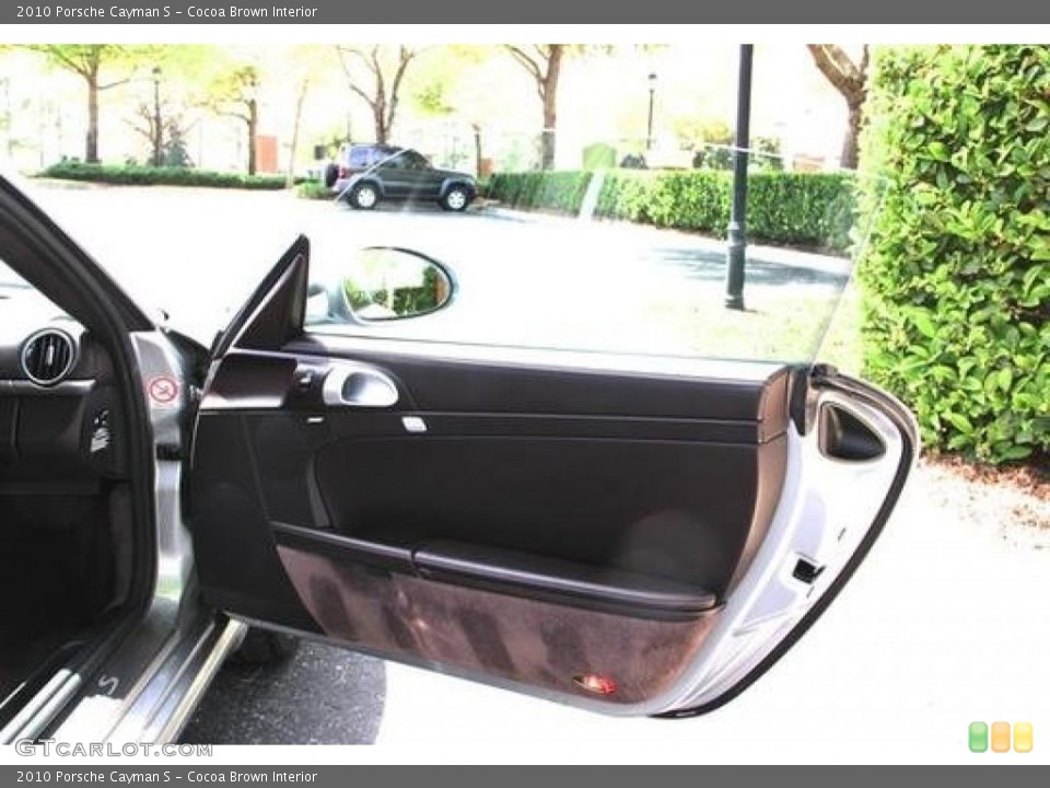 Cocoa Brown Interior Door Panel for the 2010 Porsche Cayman S #92039798
