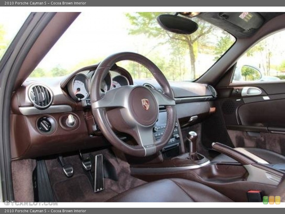 Cocoa Brown Interior Dashboard for the 2010 Porsche Cayman S #92039840