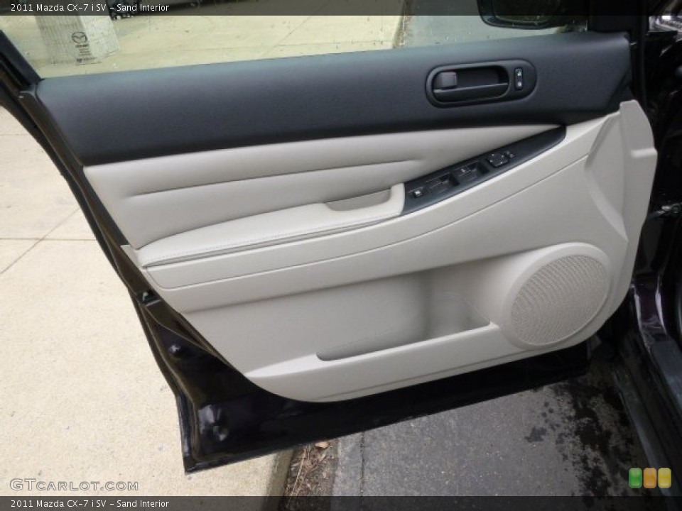 Sand Interior Door Panel for the 2011 Mazda CX-7 i SV #92046911