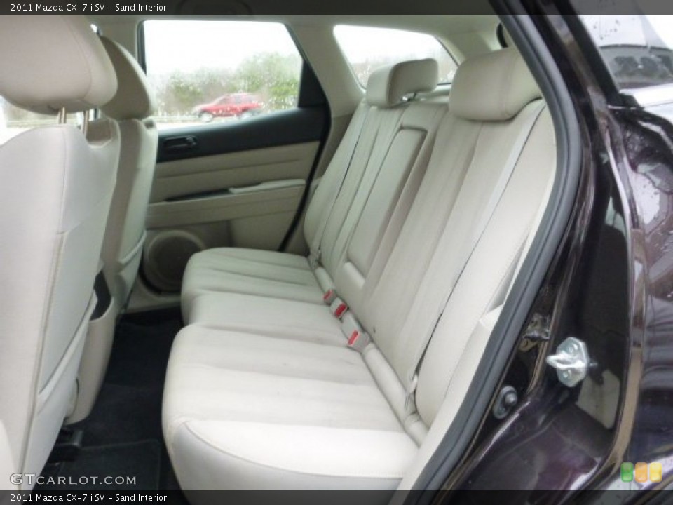 Sand Interior Rear Seat for the 2011 Mazda CX-7 i SV #92046938