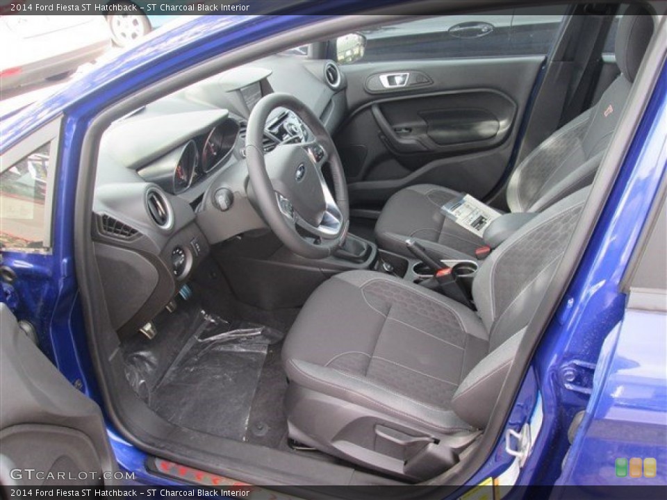ST Charcoal Black Interior Photo for the 2014 Ford Fiesta ST Hatchback #92051096