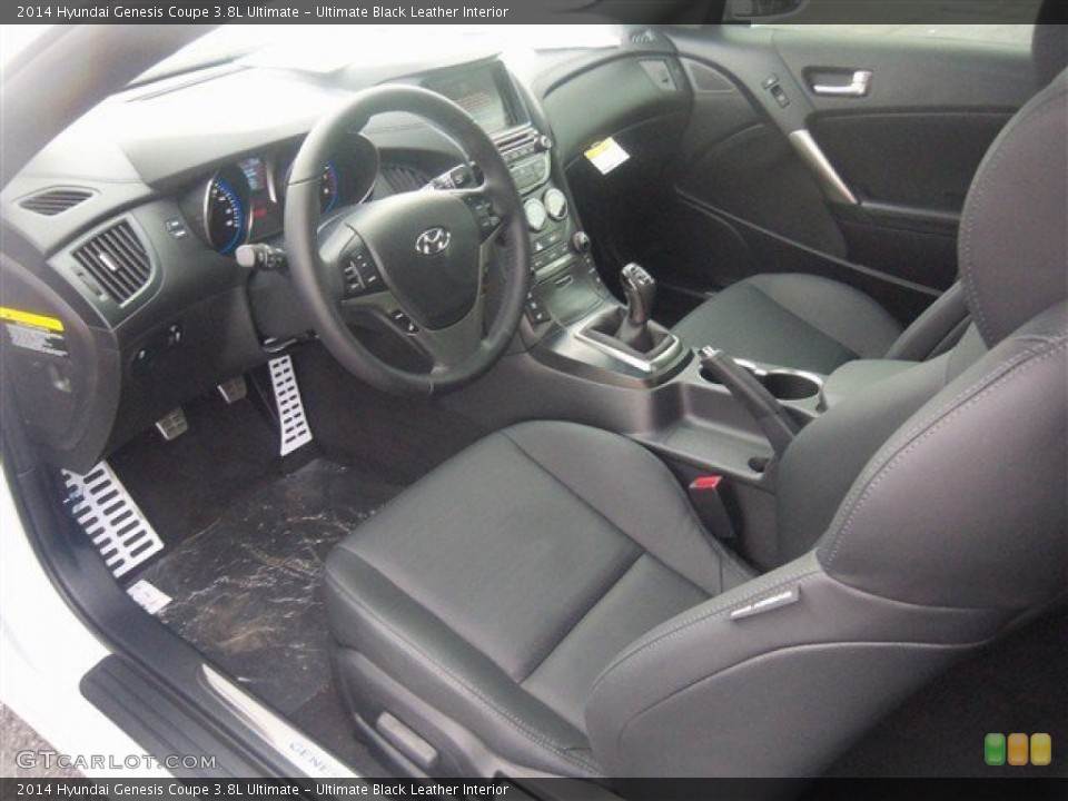 Ultimate Black Leather Interior Photo for the 2014 Hyundai Genesis Coupe 3.8L Ultimate #92055110