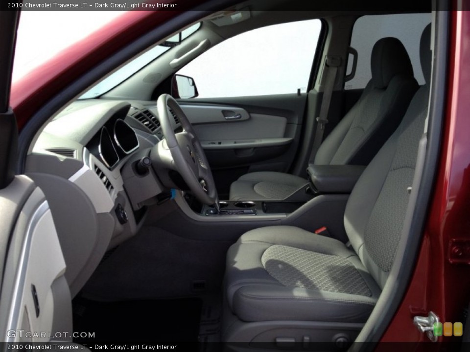Dark Gray/Light Gray Interior Photo for the 2010 Chevrolet Traverse LT #92056610