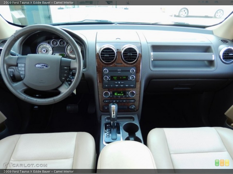Camel Interior Dashboard for the 2009 Ford Taurus X Eddie Bauer #92060330