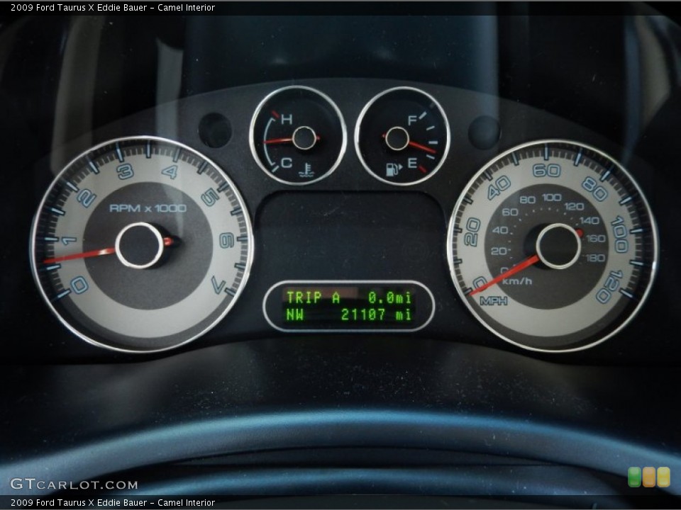 Camel Interior Gauges for the 2009 Ford Taurus X Eddie Bauer #92060375