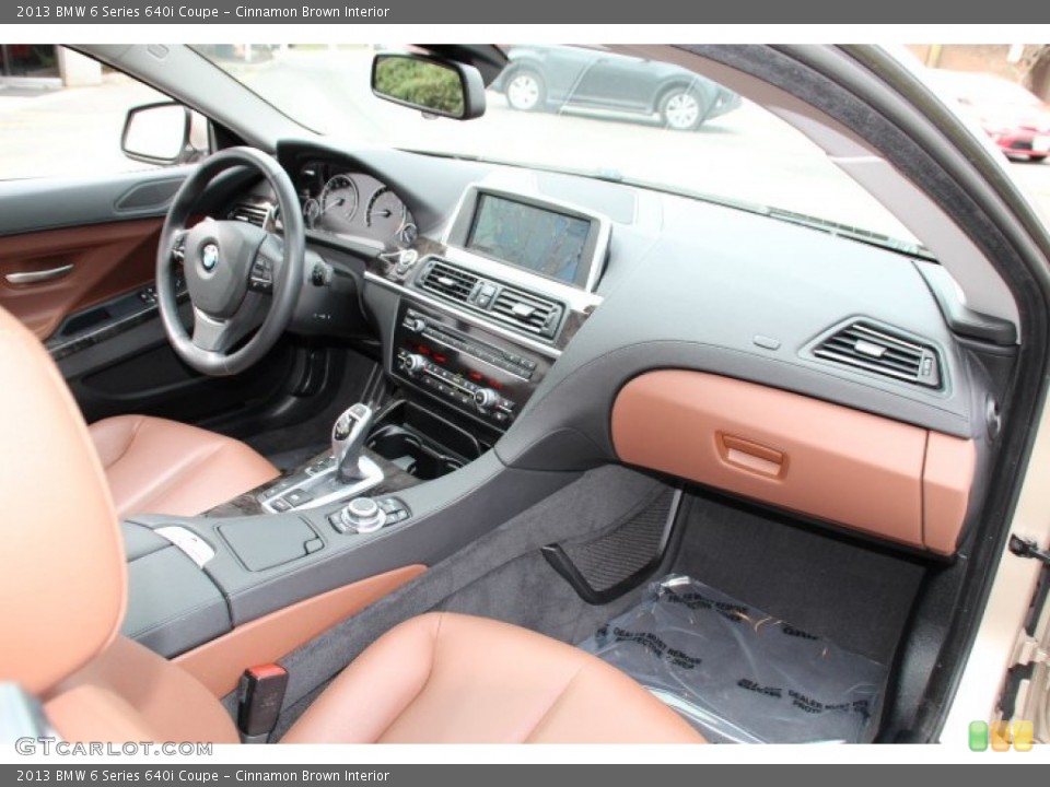Cinnamon Brown Interior Dashboard for the 2013 BMW 6 Series 640i Coupe #92060765