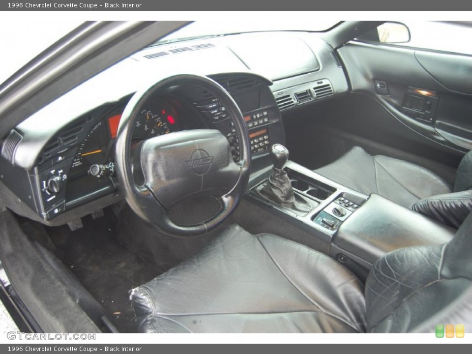 Black 1996 Chevrolet Corvette Interiors