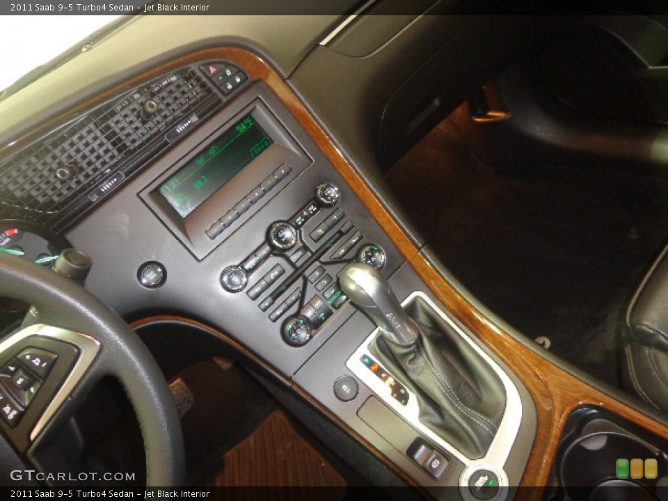 Jet Black Interior Controls for the 2011 Saab 9-5 Turbo4 Sedan #92070188