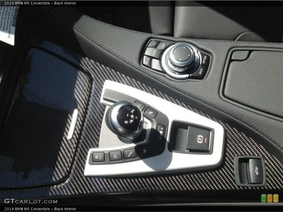 Black Interior Transmission for the 2014 BMW M6 Convertible #92080259