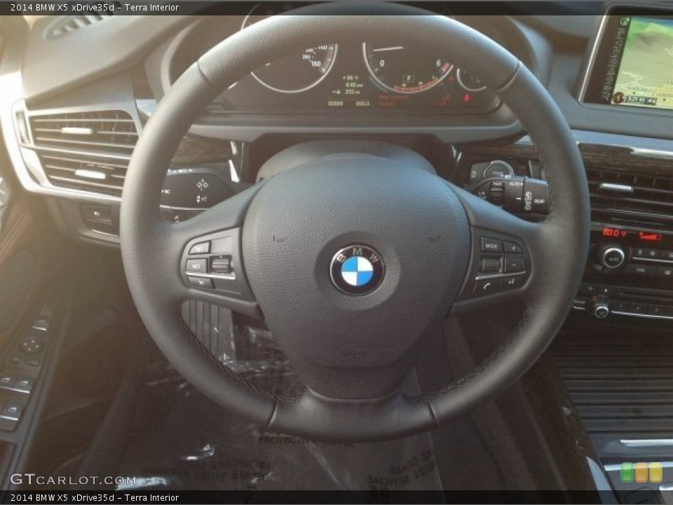 Terra Interior Steering Wheel for the 2014 BMW X5 xDrive35d #92080763