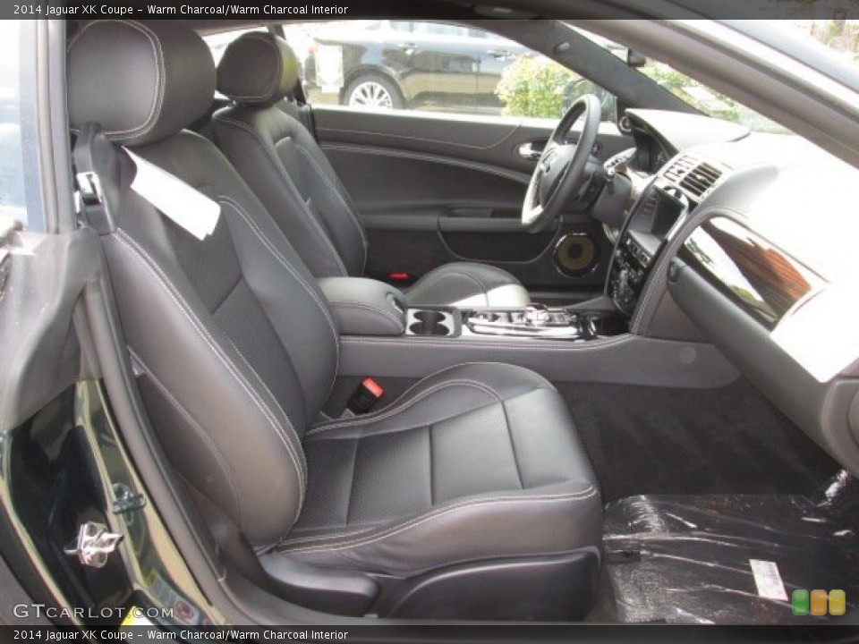 Warm Charcoal/Warm Charcoal Interior Front Seat for the 2014 Jaguar XK Coupe #92081957